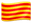 Senyera, the flag of Catalonia